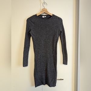 Gap Ribbed Sweater Mini Dress